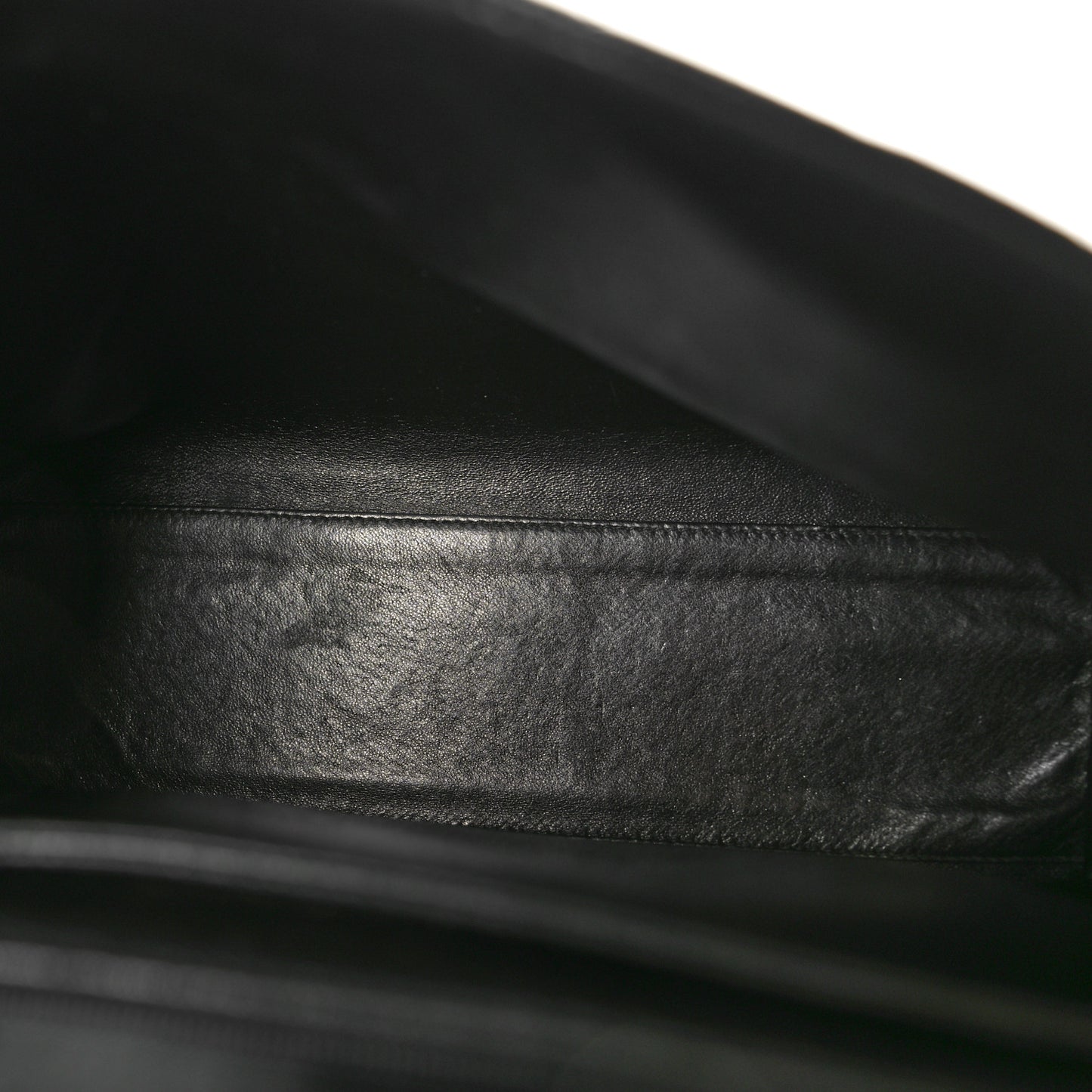 Caviar Quilted Jumbo Kelly Flap Black