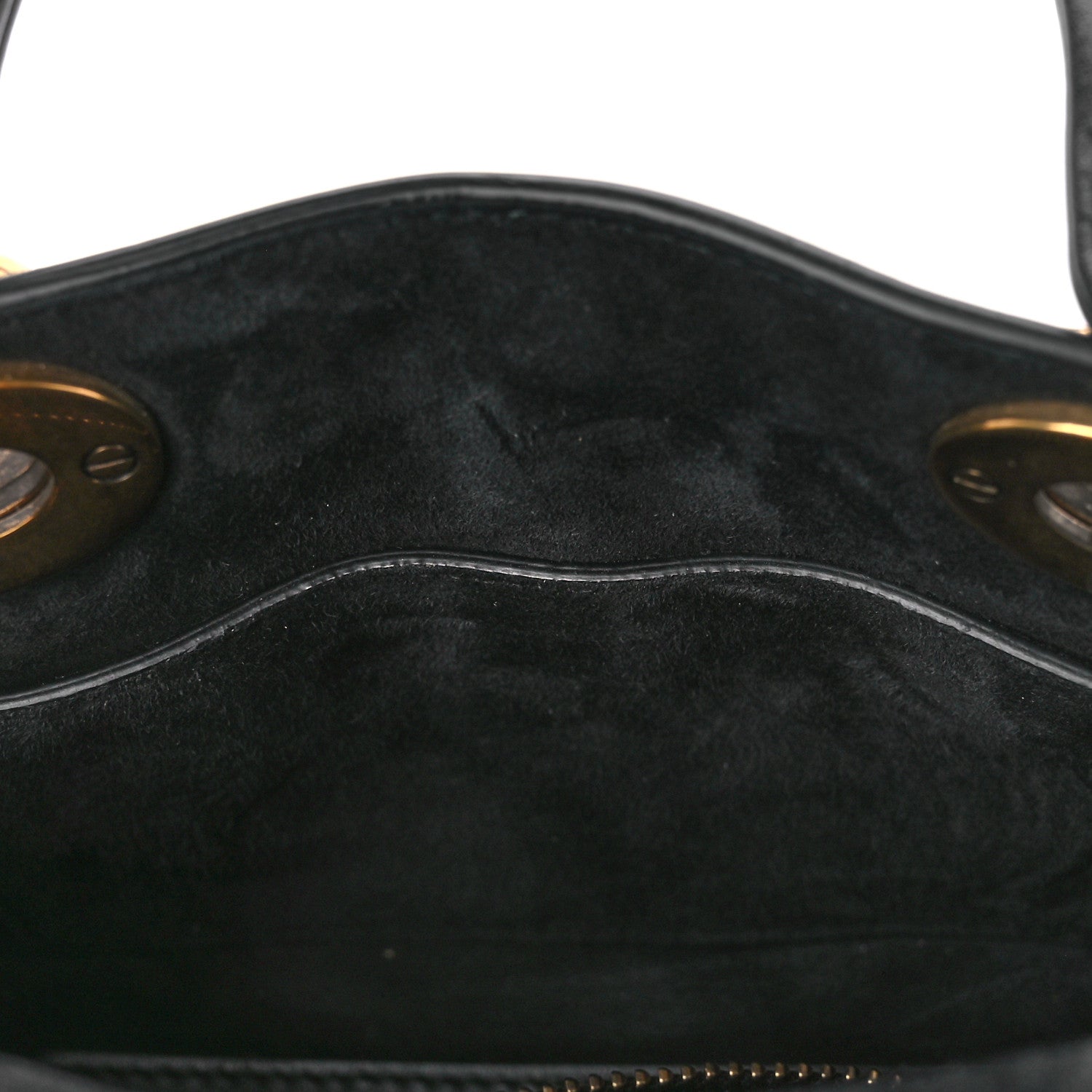 Christian Dior Lambskin Studded Mini Supple Lady Dior Black 11 of 11