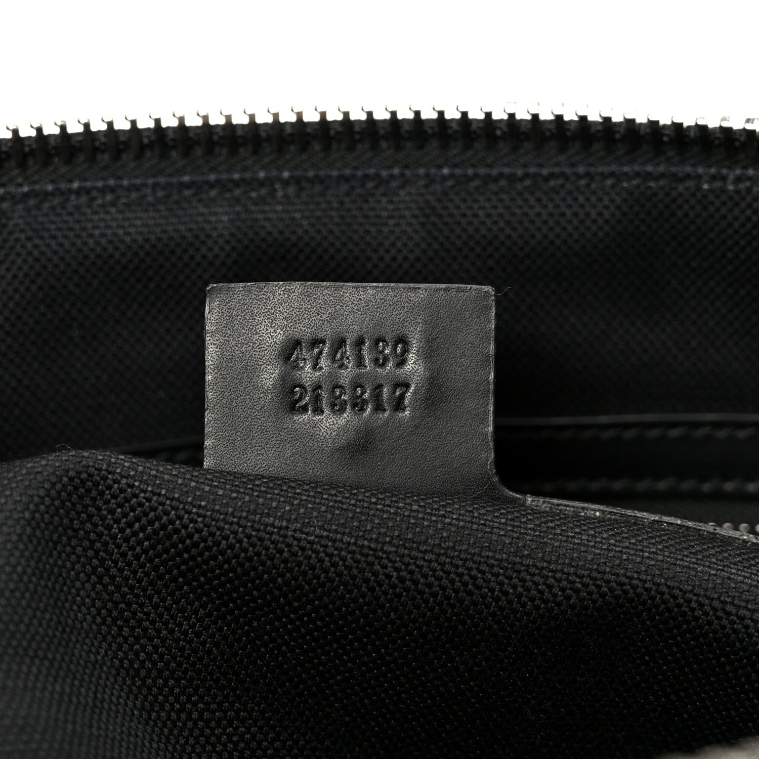 Gucci Soft GG Supreme Monogram Appia Calfskin Web East West Messenger Bag Black Grey 7 of 11