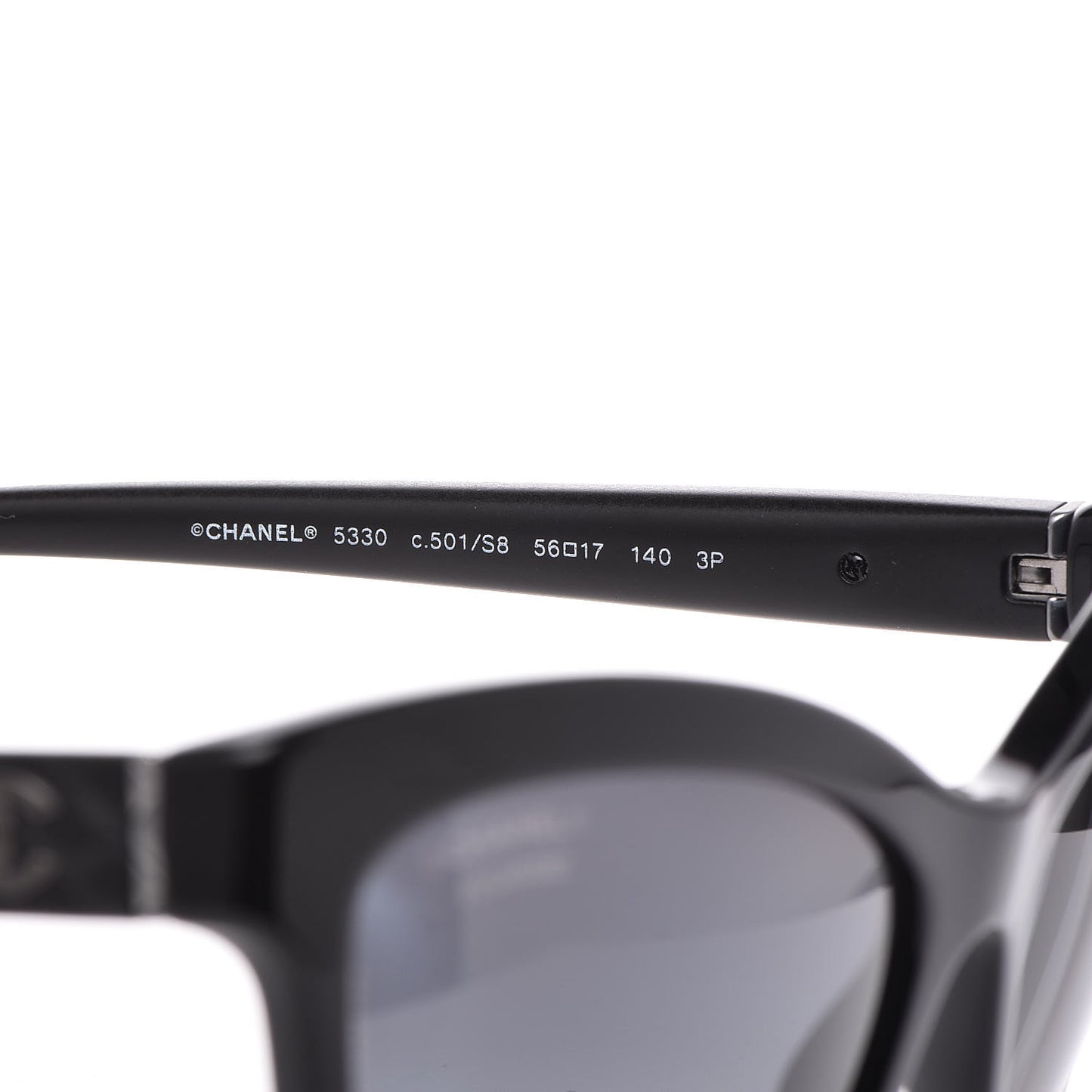 Polarized CC Cat Eye Sunglasses 5330 Black