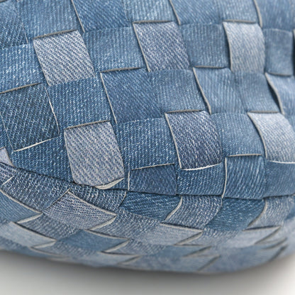 Bottega Veneta Nappa Denim Effect Intrecciato Mini Jodie Denim 8 of 8