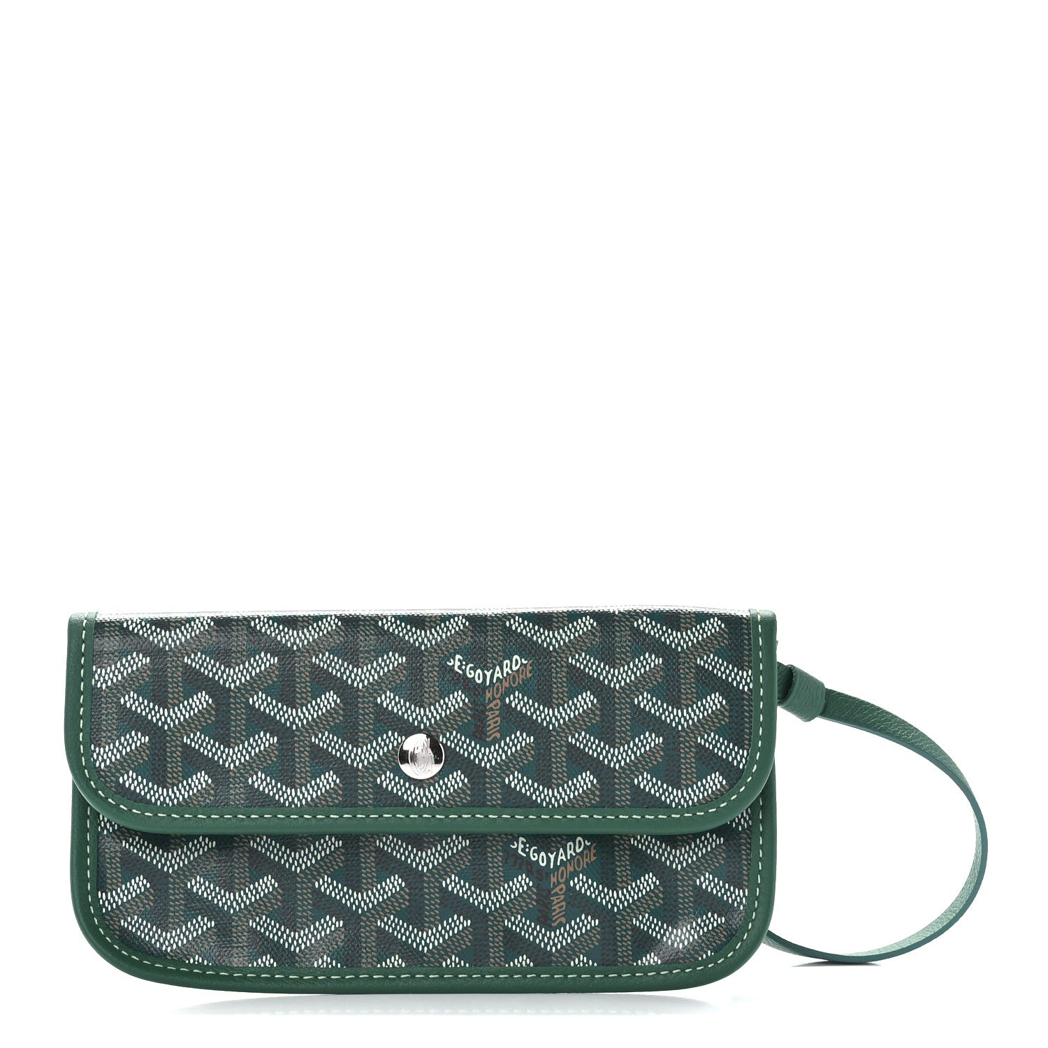 Goyard Goyardine Pouch Green 1 of 10