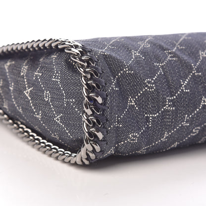Stella McCartney Denim Logo Mini Falabella Tote Navy 8 of 10