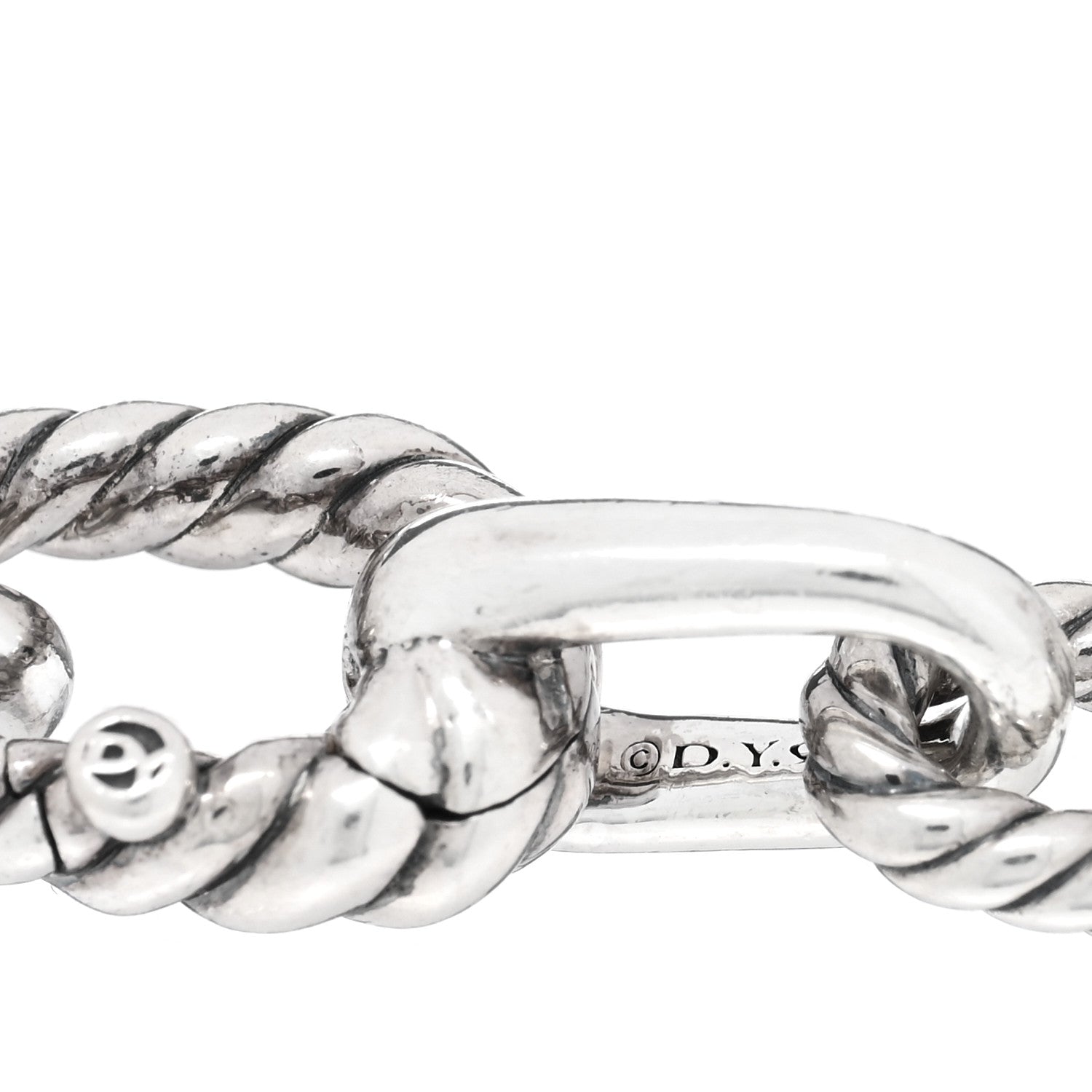 David Yurman Sterling Silver 5.5mm Madison Chain Bracelet 3 of 3