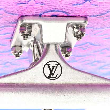 Louis Vuitton Monogram Illusion Maple Wood Skateboard Bleu Rose 4 of 8