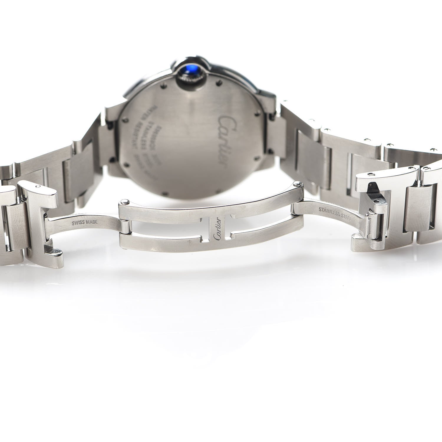 Cartier Stainless Steel 36mm Ballon Bleu De Quartz Watch 6 of 6