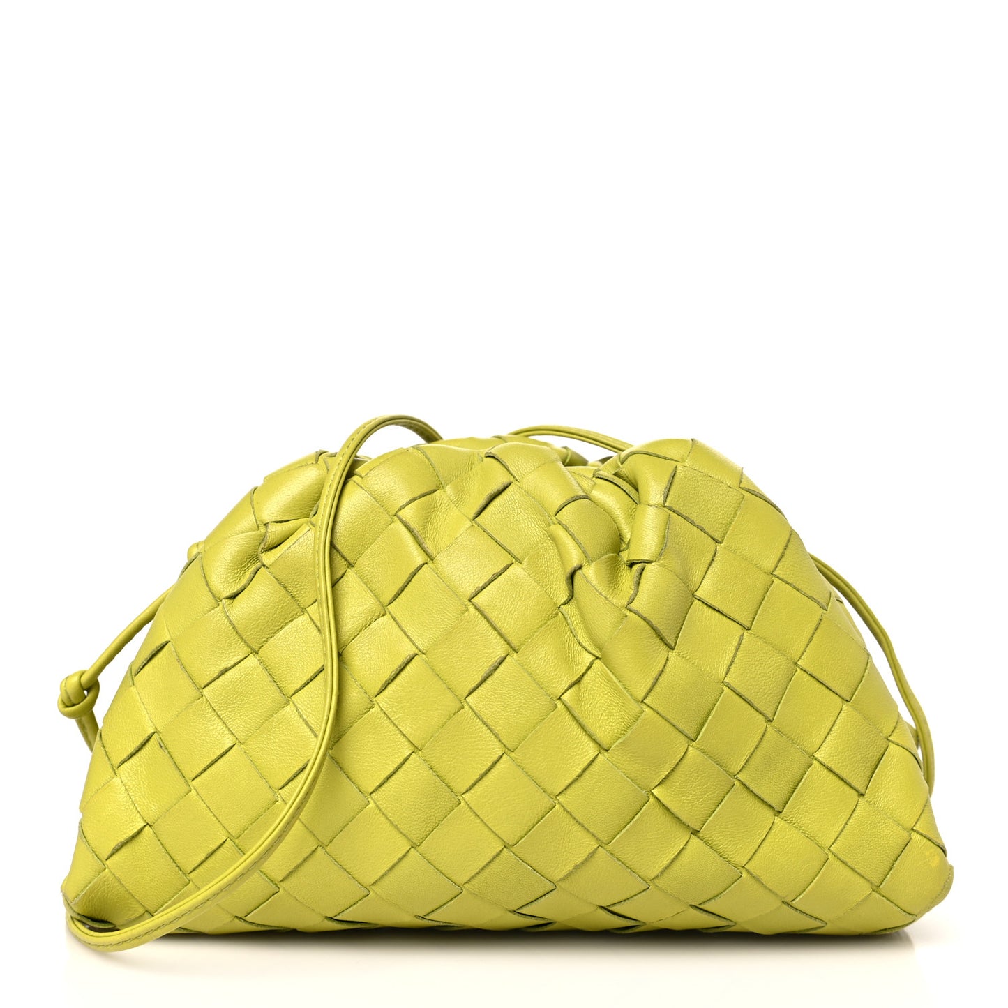 Nappa Intrecciato The Mini Pouch Kiwi