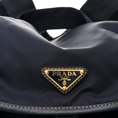 Prada Tessuto Nylon Saffiano Vela Backpack Bleu 9 of 11