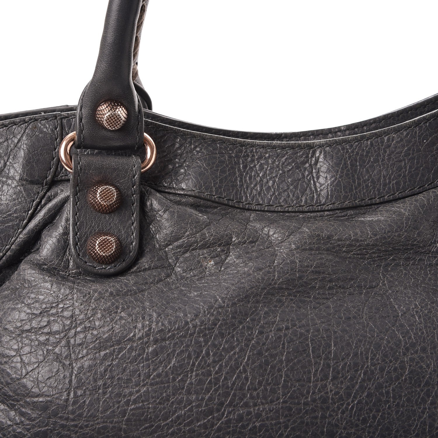 Balenciaga Agneau Giant 12 Rose Gold Hardware Velo Gris Tarmac 13 of 15