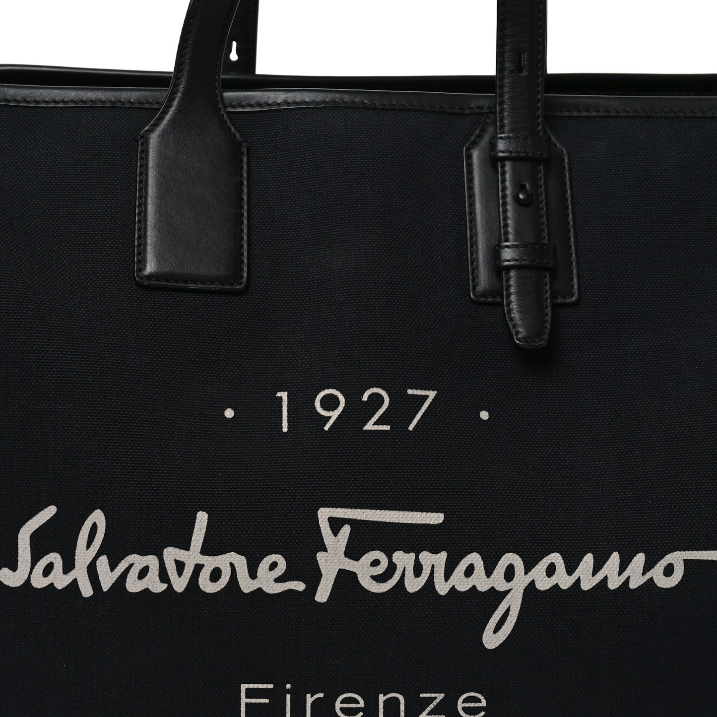 Canvas 1927 Signature Tote Black