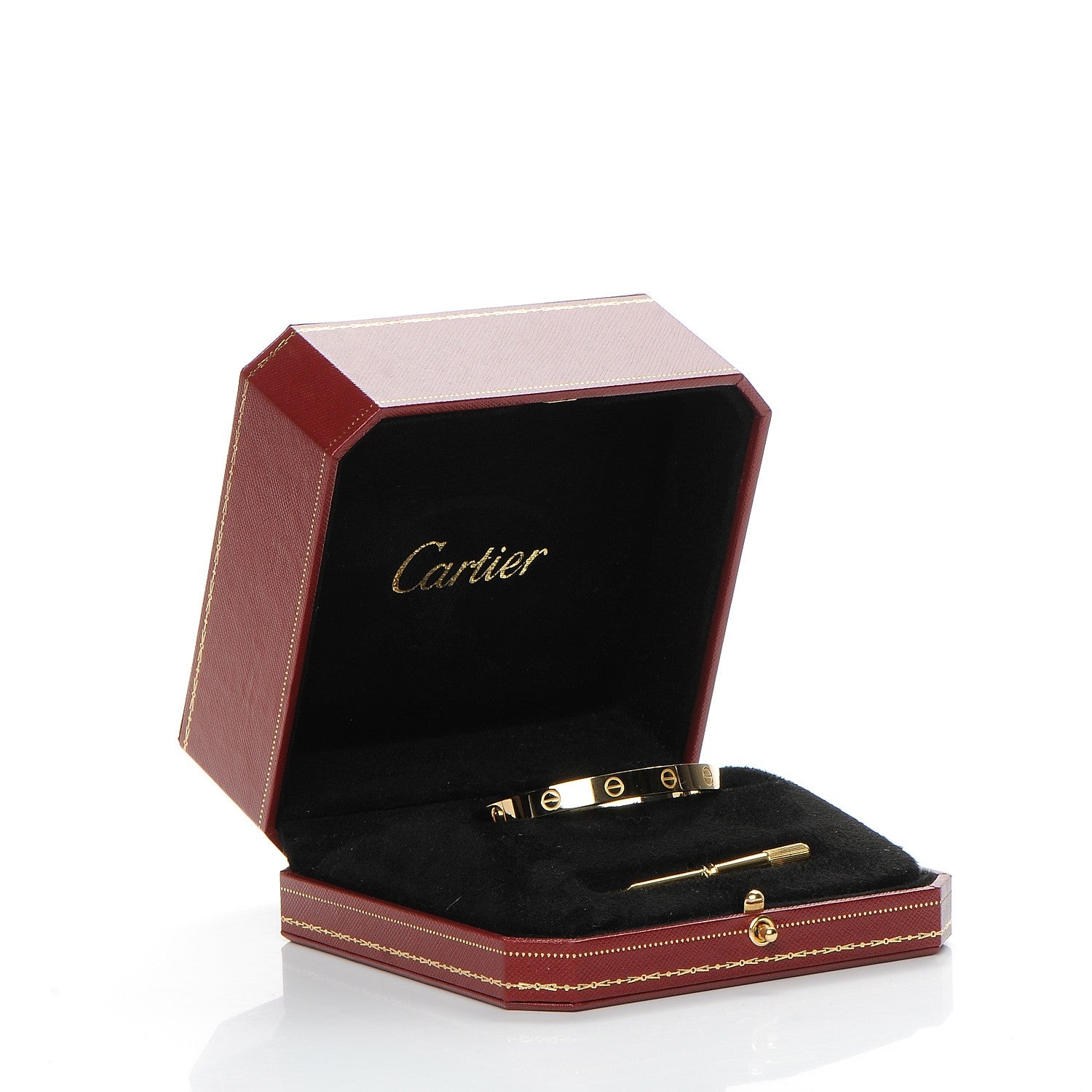 Cartier 18K Yellow Gold LOVE Bracelet 17 8 of 8