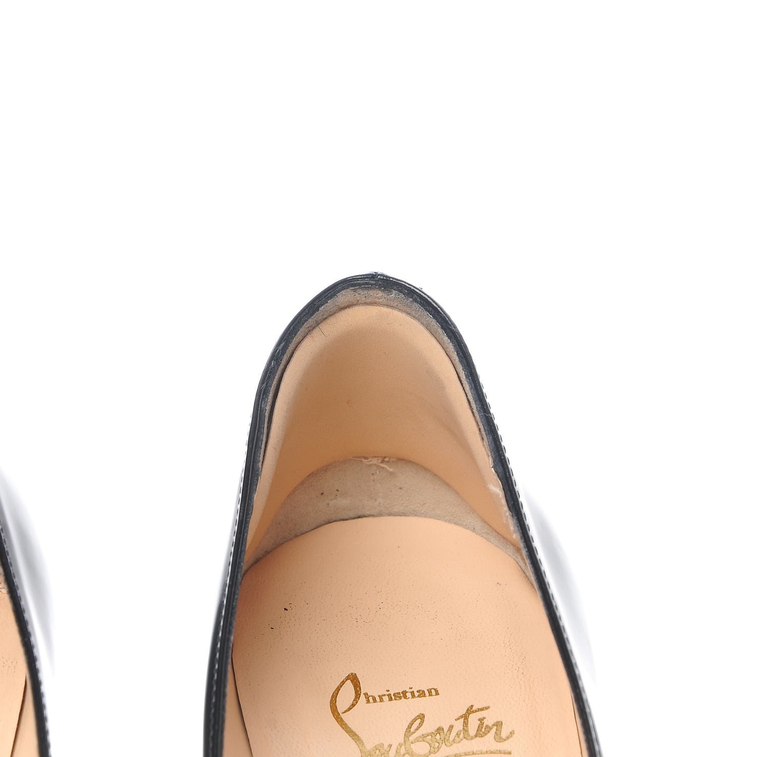 Christian Louboutin Jazz Calf New Simple 120 Pumps 37 Black 11 of 15