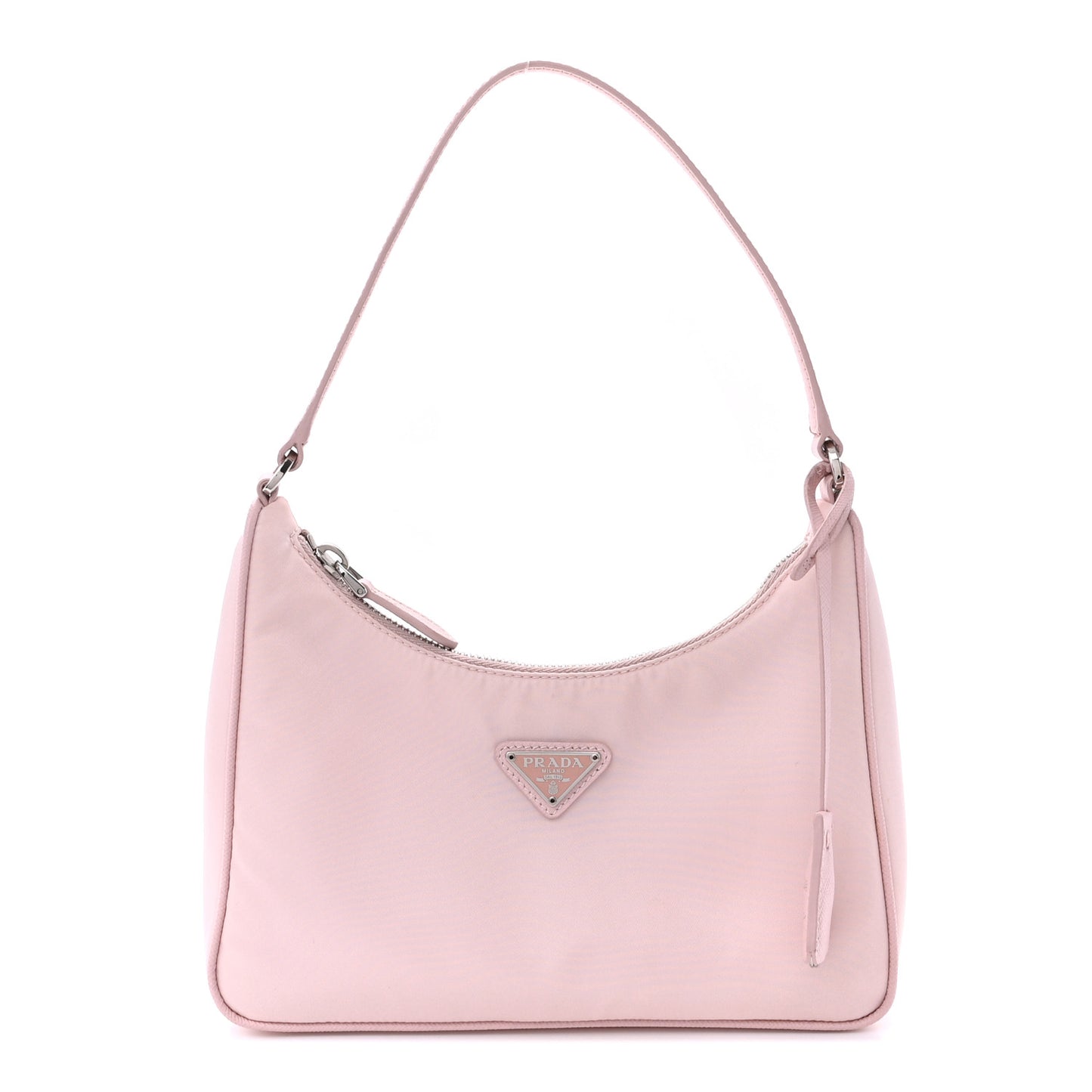 Re-Nylon Saffiano Mini Re-Edition 2005 Bag Alabastro