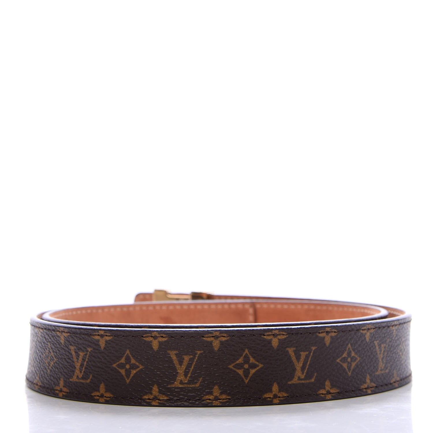 Louis Vuitton Mini Monogram 25mm LV Initiales Belt 90 36 2 of 6