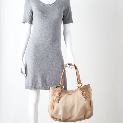 Prada Cervo Antik Shoulder Bag Quarzo Sfumato 2 of 11