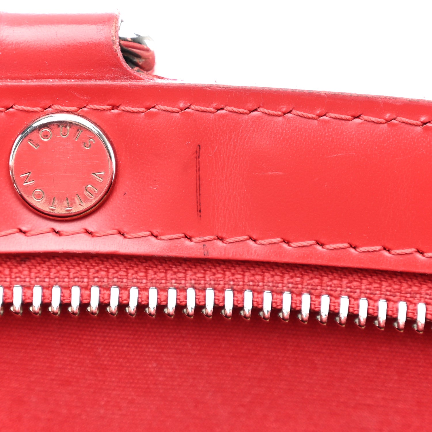 Louis Vuitton Epi Brea MM Carmine 10 of 11