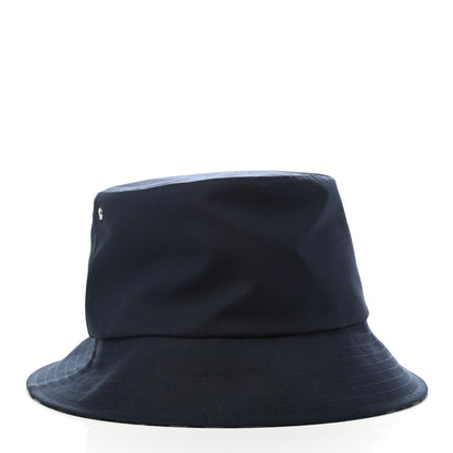 Christian Dior Oblique Reversible Teddy-D Brim Bucket Hat 57 Blue 3 of 8