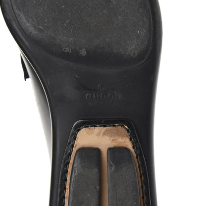 Gucci Calfskin Mens Horsebit Driver Loafers 8 Black 9 of 10