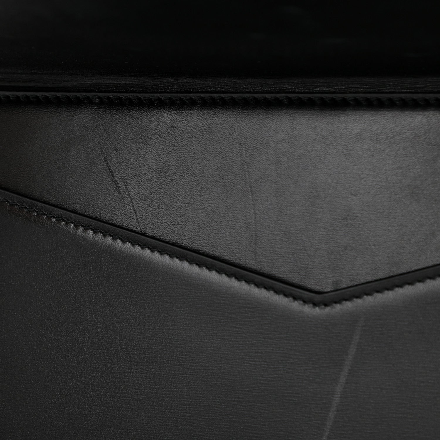 Saint Laurent Smooth Calfskin Monogram Medium Sulpice Shoulder Bag Black 13 of 13