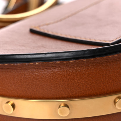 Chloe Calfskin Small Nile Bracelet Minaudiere Bag Caramel 12 of 16