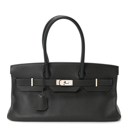 Hermes Togo JPG Shoulder Birkin II 42 Vert Fonce 1 of 10