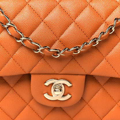 Chanel Caviar Quilted Medium Double Flap Light Brown Light Brown 9 of 11