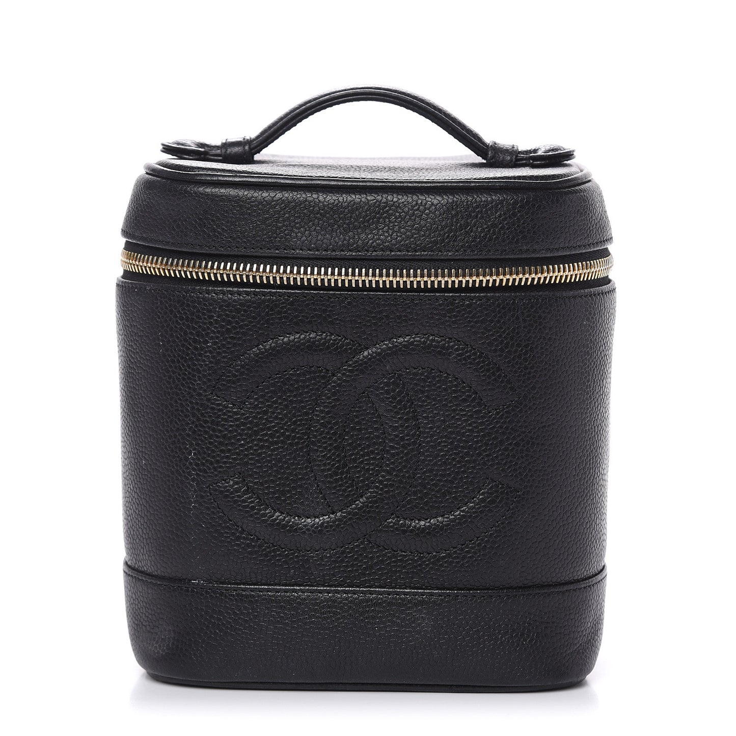 Caviar Cosmetic Vanity Bag Black