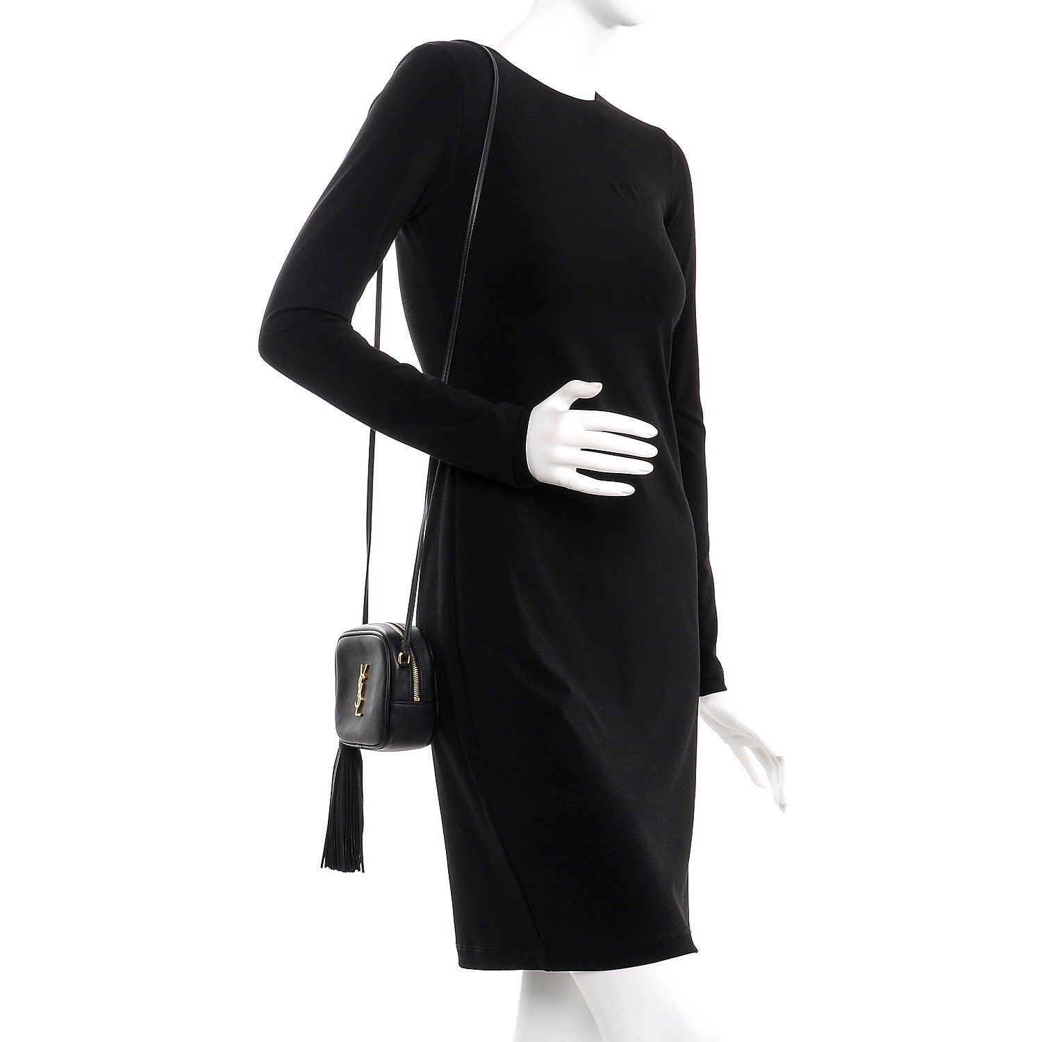 Saint Laurent Nappa Monogram Blogger Bag Black 2 of 7