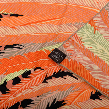 Hermes Cashmere Silk Jaguar Quetzal Shawl 140 2 of 6