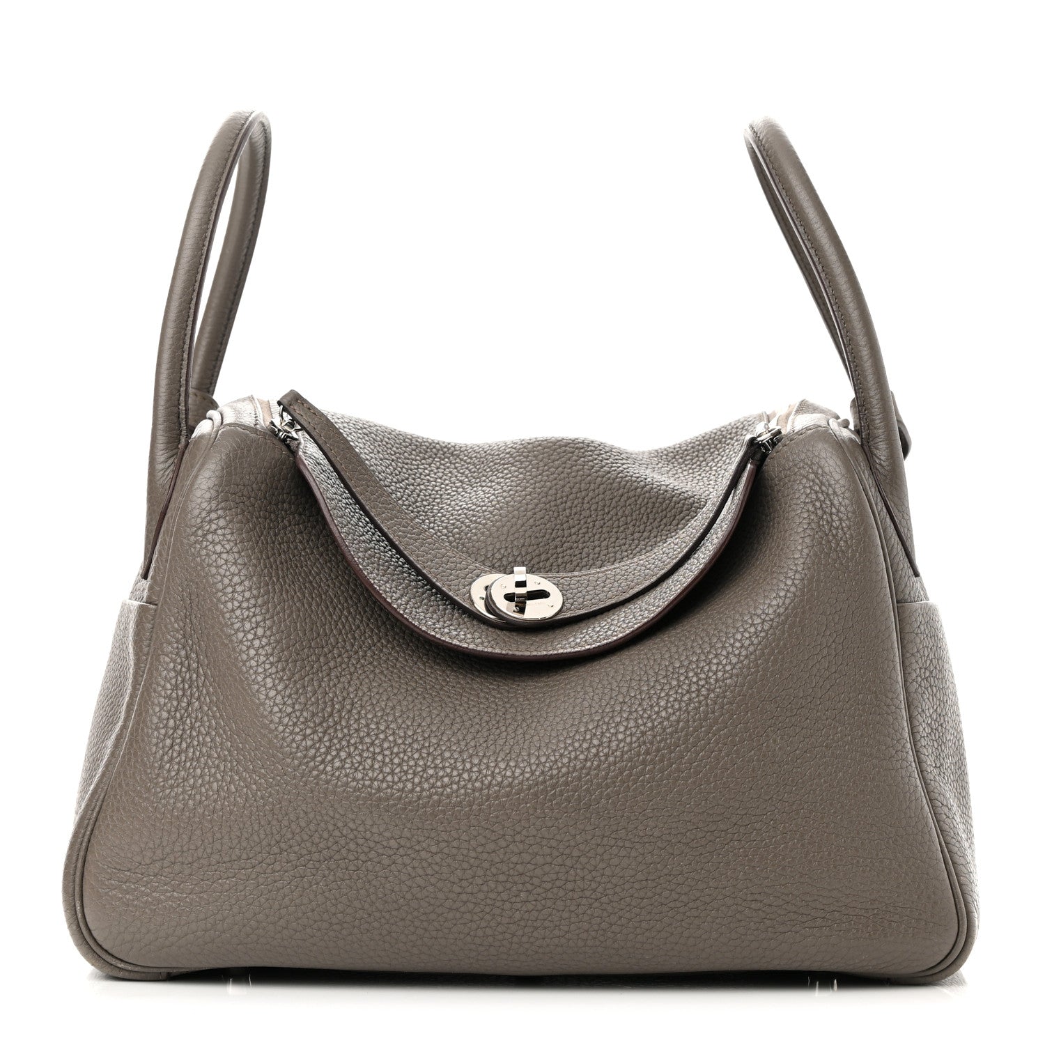 Hermes Taurillon Clemence Lindy 30 Etain 1 of 11
