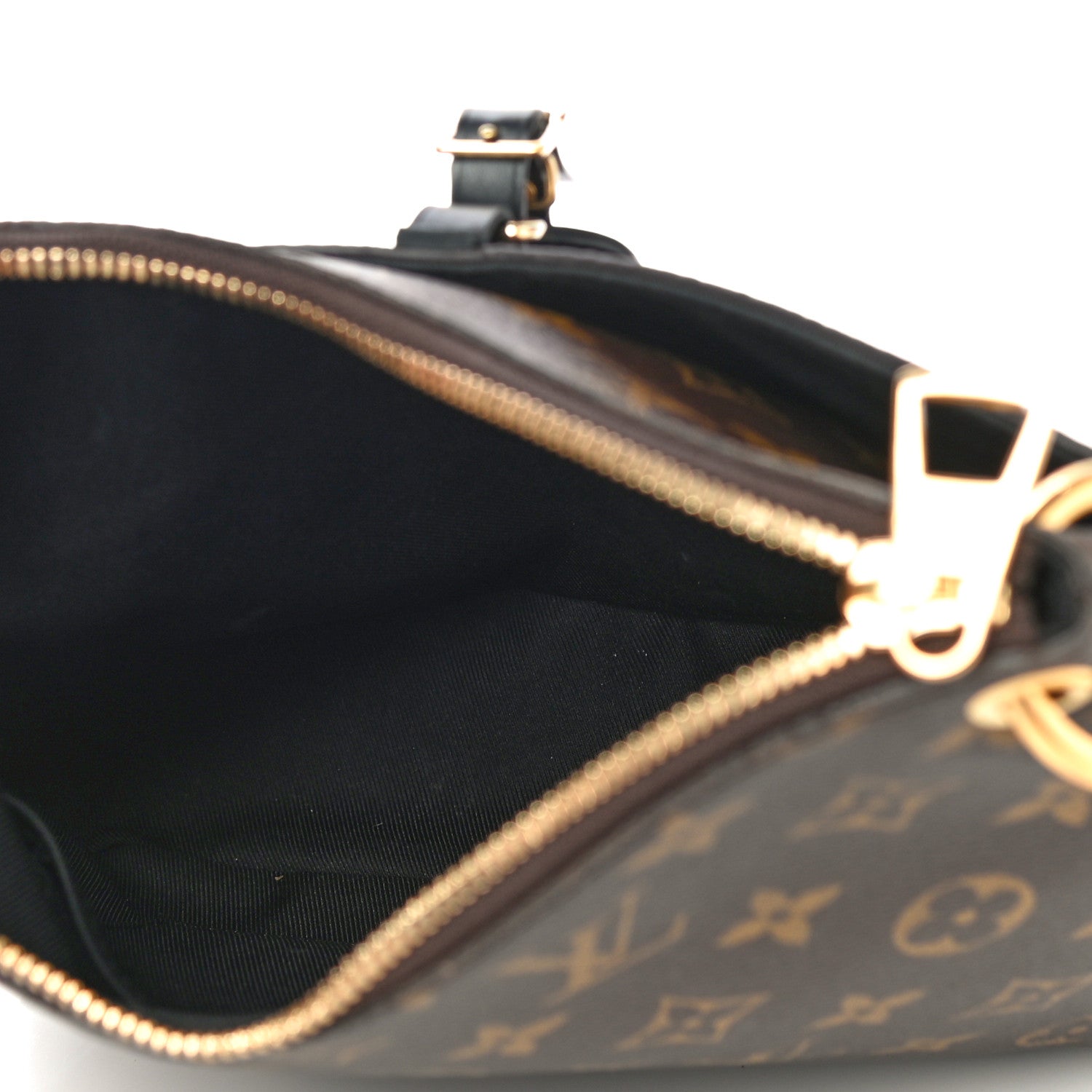 Louis Vuitton Monogram Odeon PM Black 5 of 10