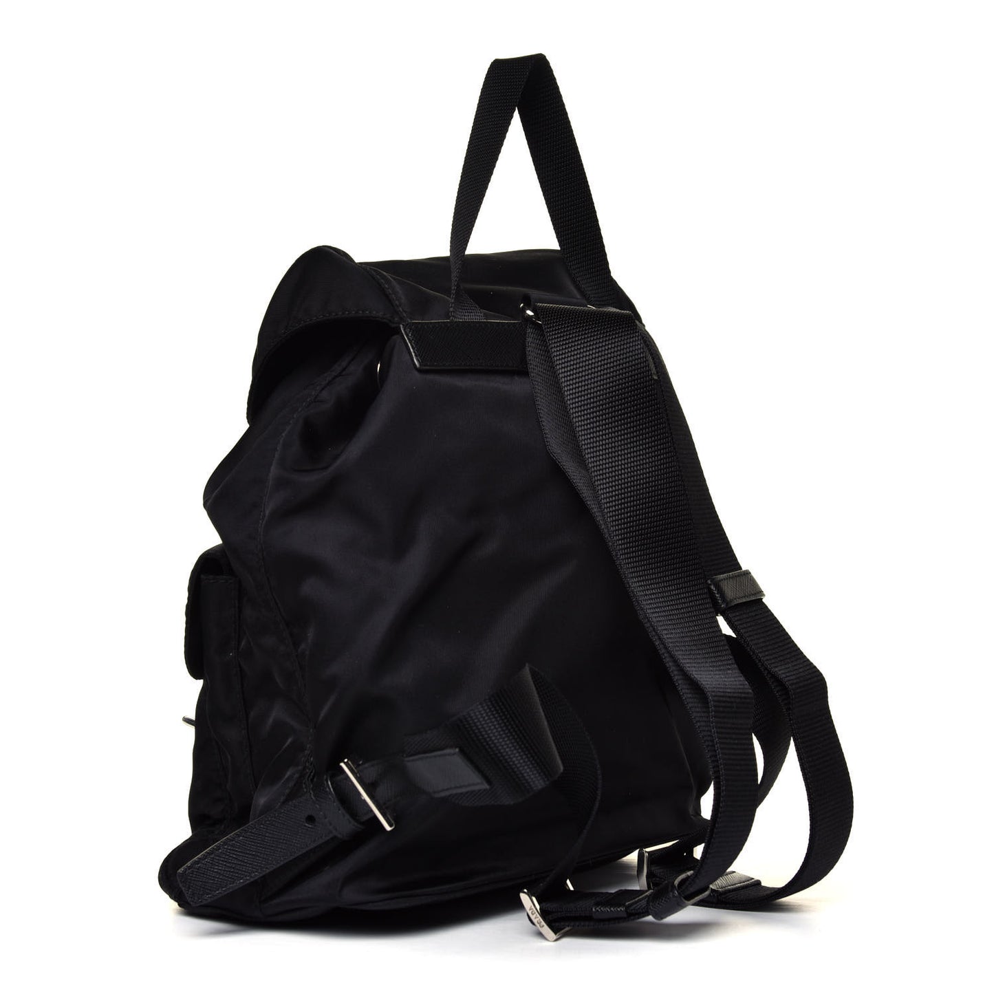 Nylon Vela Small Backpack Black