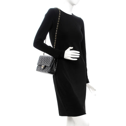 Chanel Caviar Quilted Medium Double Flap Black 2 of 10