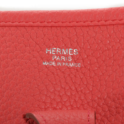 Hermes Taurillon Clemence Evelyne PM III Bougainvillea 6 of 16