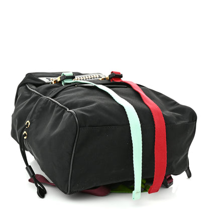Stella McCartney Eco Nylon Falabella Go Mountain Backpack Black Multi 3 of 8