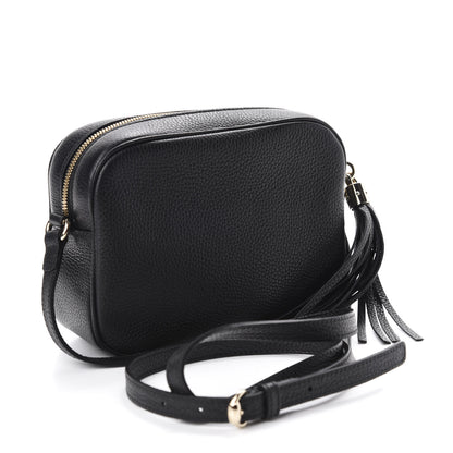 Gucci Pebbled Calfskin Small Soho Disco Bag Black 3 of 12