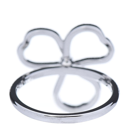 Tiffany Platinum Diamond Open Paper Flowers Ring 52 6 4 of 6