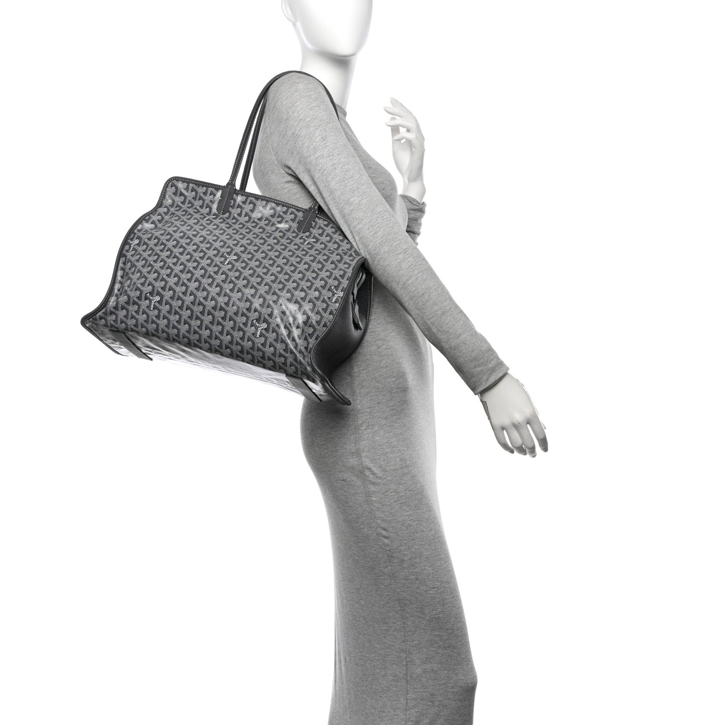 Goyardine Sac Hardy Pet Carrier PM Grey