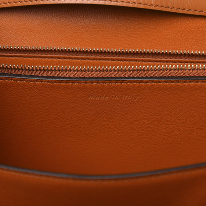 Celine Smooth Calfskin Medium Classic Box Flap Bag Camel 6 of 11