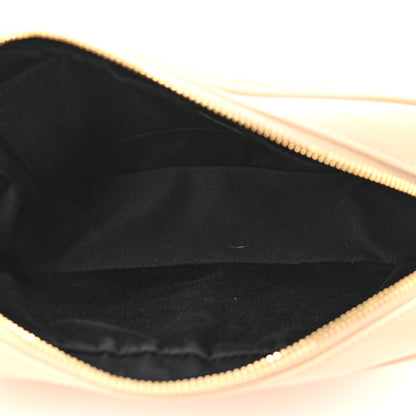 Saint Laurent Calfskin Matelasse Monogram Lou Camera Bag Dark Beige 5 of 10