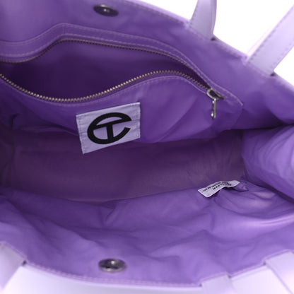 Telfar Vegan Leather Medium Shopping Bag Lavender 5 of 10