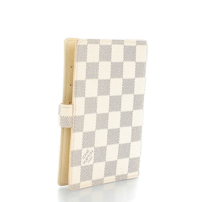 Louis Vuitton Damier Azur Small Ring Agenda Cover 3 of 7