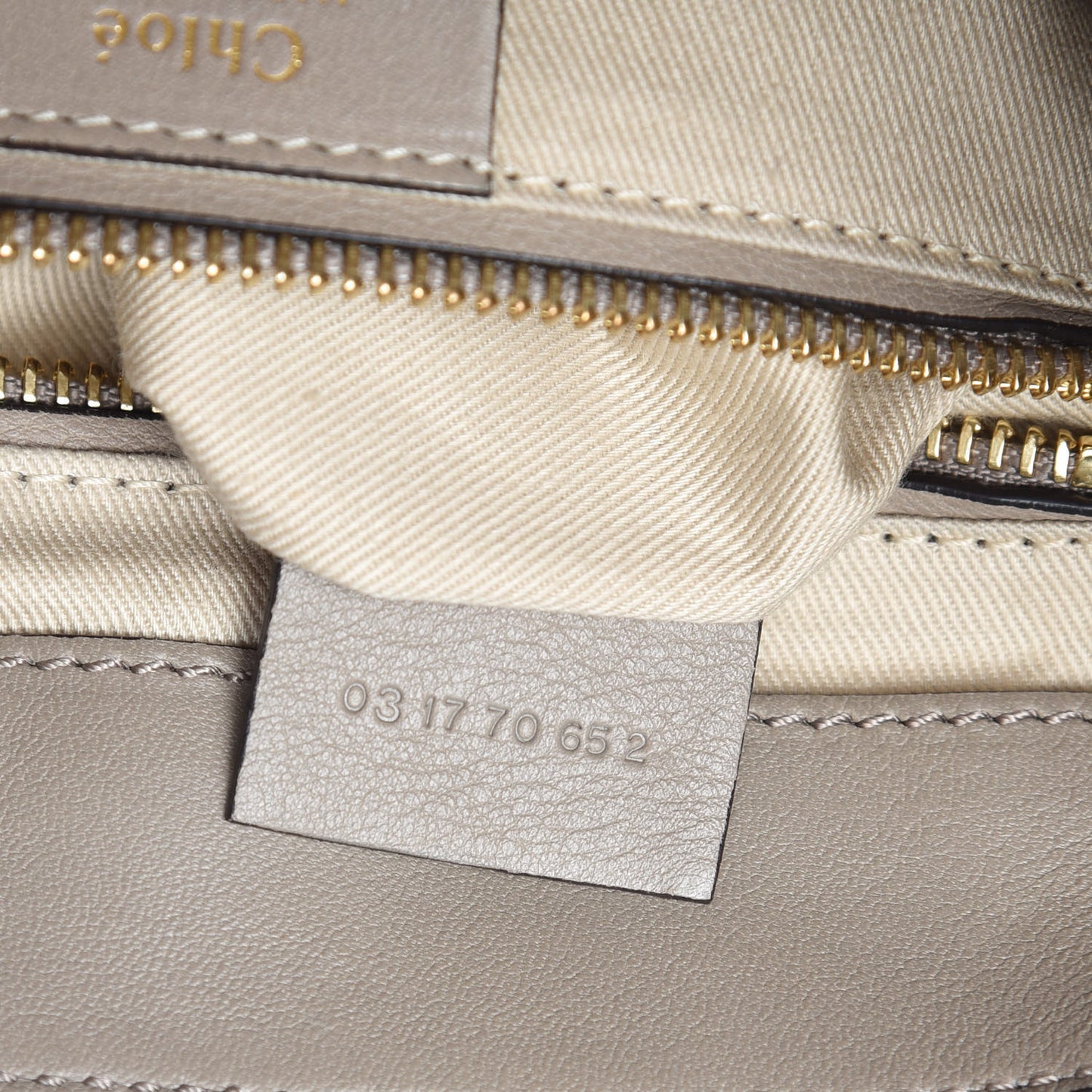 Suede Calfskin Small Faye Backpack Motty Grey