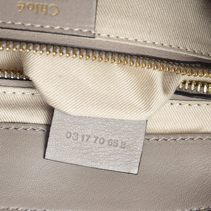 Chloe Suede Calfskin Small Faye Backpack Motty Grey 8 of 10