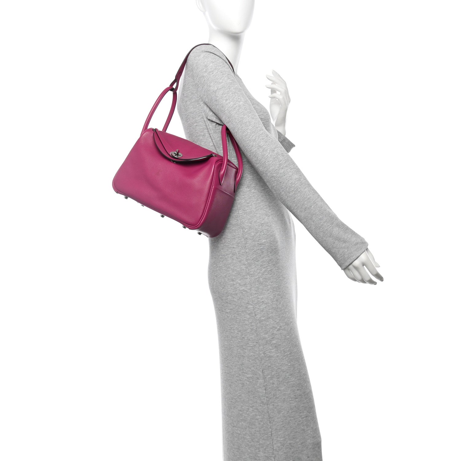 Hermes Evercolor Lindy 26 Rose Pourpre 2 of 14