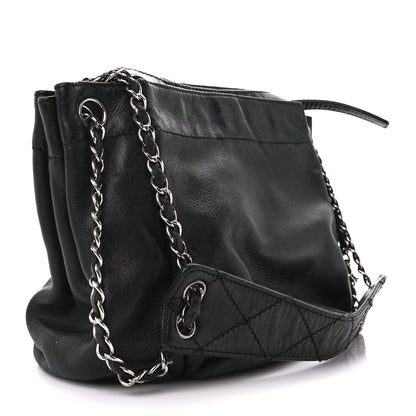 Chanel Lambskin Quilted Accordion Flap Black 3 of 10