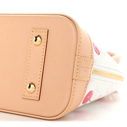 Louis Vuitton LV X TM Monogram Cerises Alma BB White 9 of 9