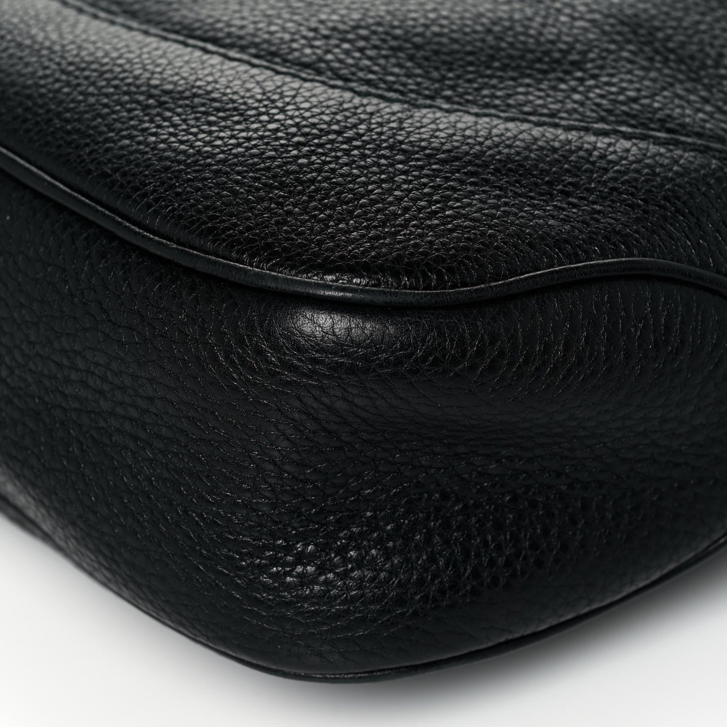 Gucci Calfskin Medium New Jackie Shoulder Bag Black 12 of 17