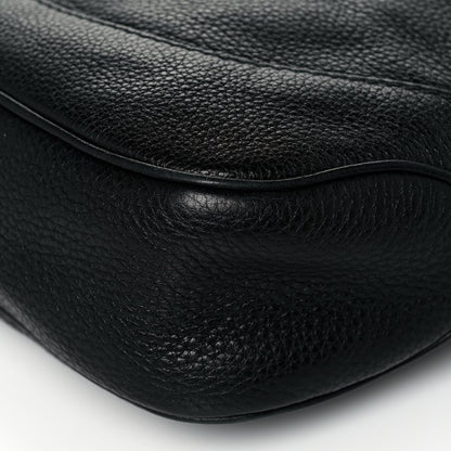 Gucci Calfskin Medium New Jackie Shoulder Bag Black 12 of 17