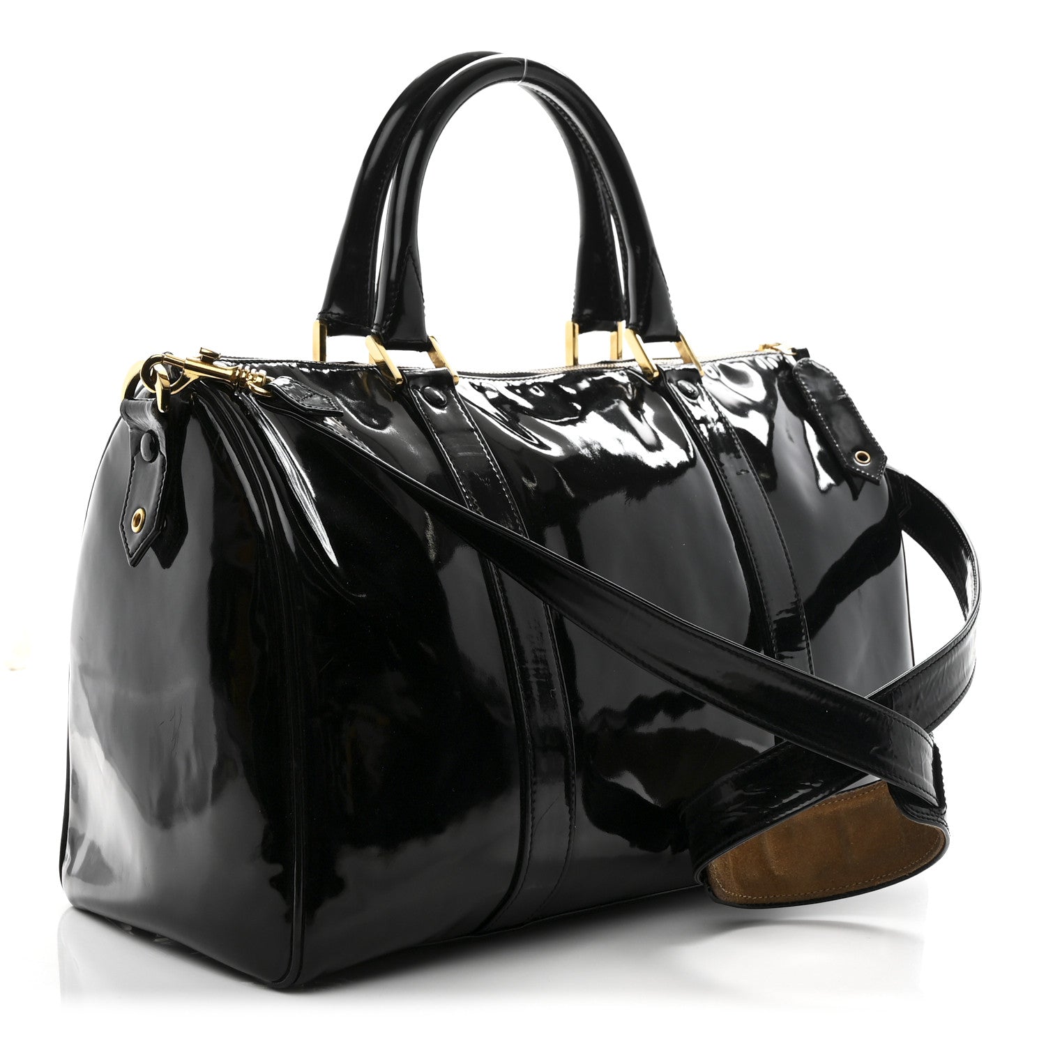Chanel Patent Timeless CC Duffel Bag Black 3 of 11